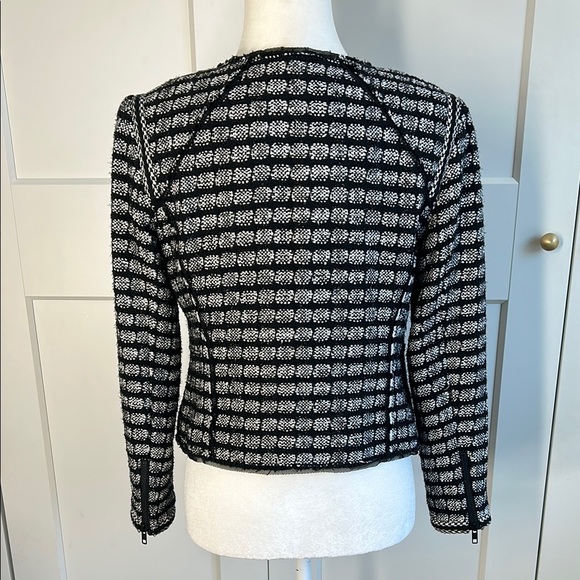 Molly Black and White Tweed Jacket | 8 - Picture 3 of 5